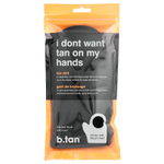 b.tan, I Don't Want Tan on My Hands, коричневые рукавицы, черные, 1 шт.