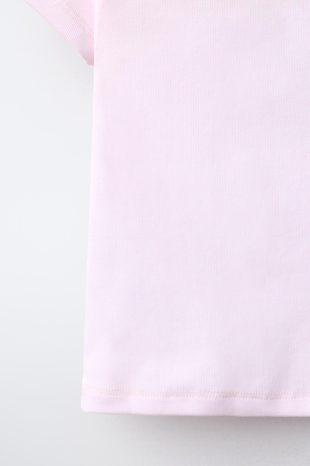 ZARA ФУТБОЛКА С ТЕКСТОВЫМ ПРИНТОМ, РОЗОВЫЙ
