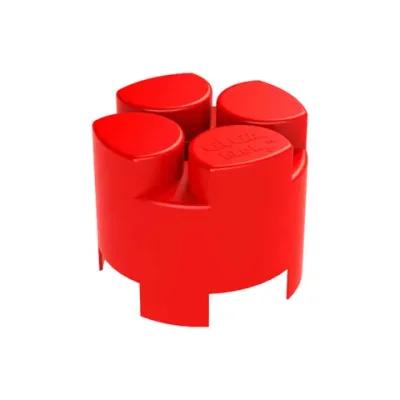Элемент круговой 6x6x5 см для конструктора 5"