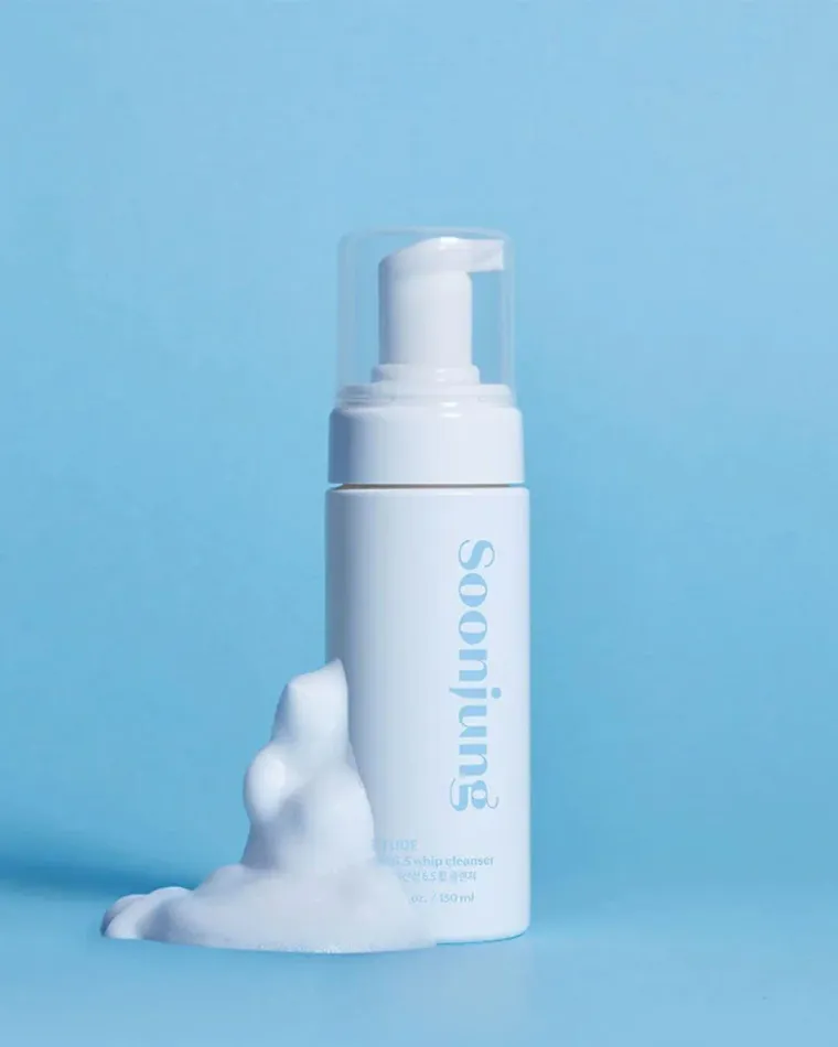 Слабокислотная пенка-мусс Etude SoonJung pH 6.5 Whip Cleanser — 150 мл