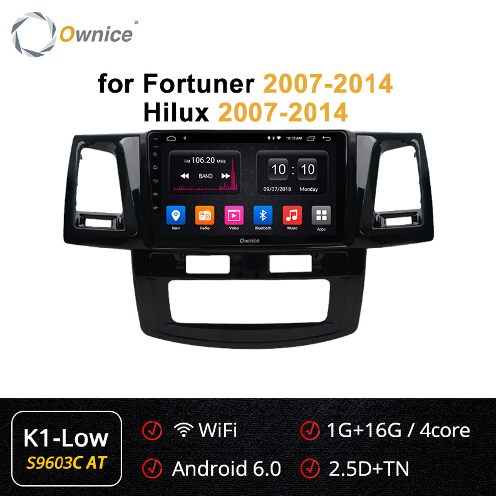 Установочный комплект для TOYOTA Hilux/Fortuner 2011-07.2015  KUBERG OL-9603