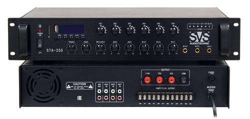 SVS Audiotechnik STA-250 Микшер-усилитель 6-зонный