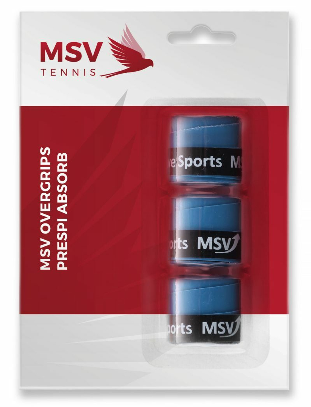 Теннисные намотки MSV Prespi Absorb Overgrip 3P - Бирюзовый