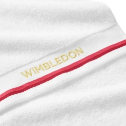 Полотенце теннисное Wimbledon Sports - white/strawberry/pink