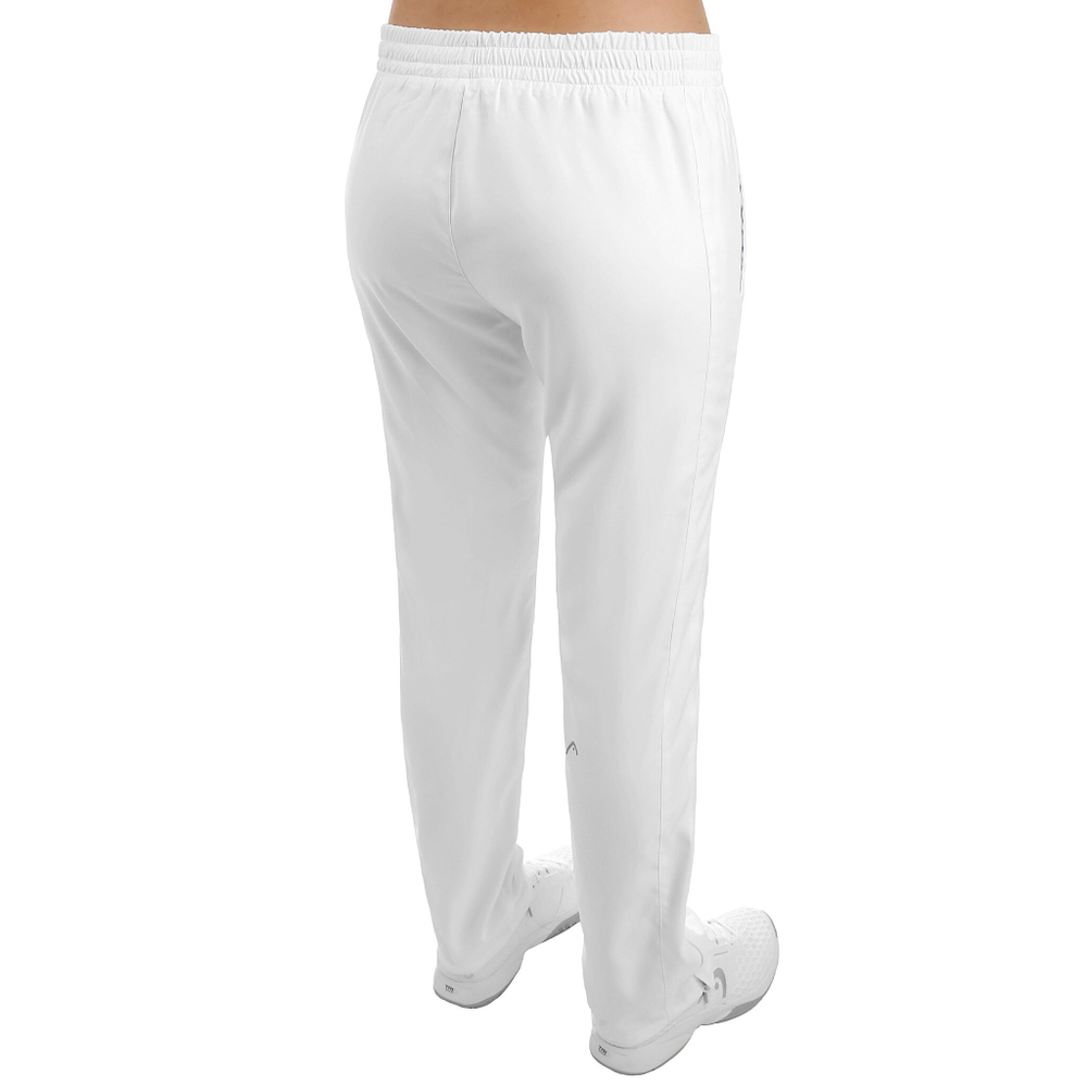 Женские теннисные брюки HEAD Club Training Pants Women - White