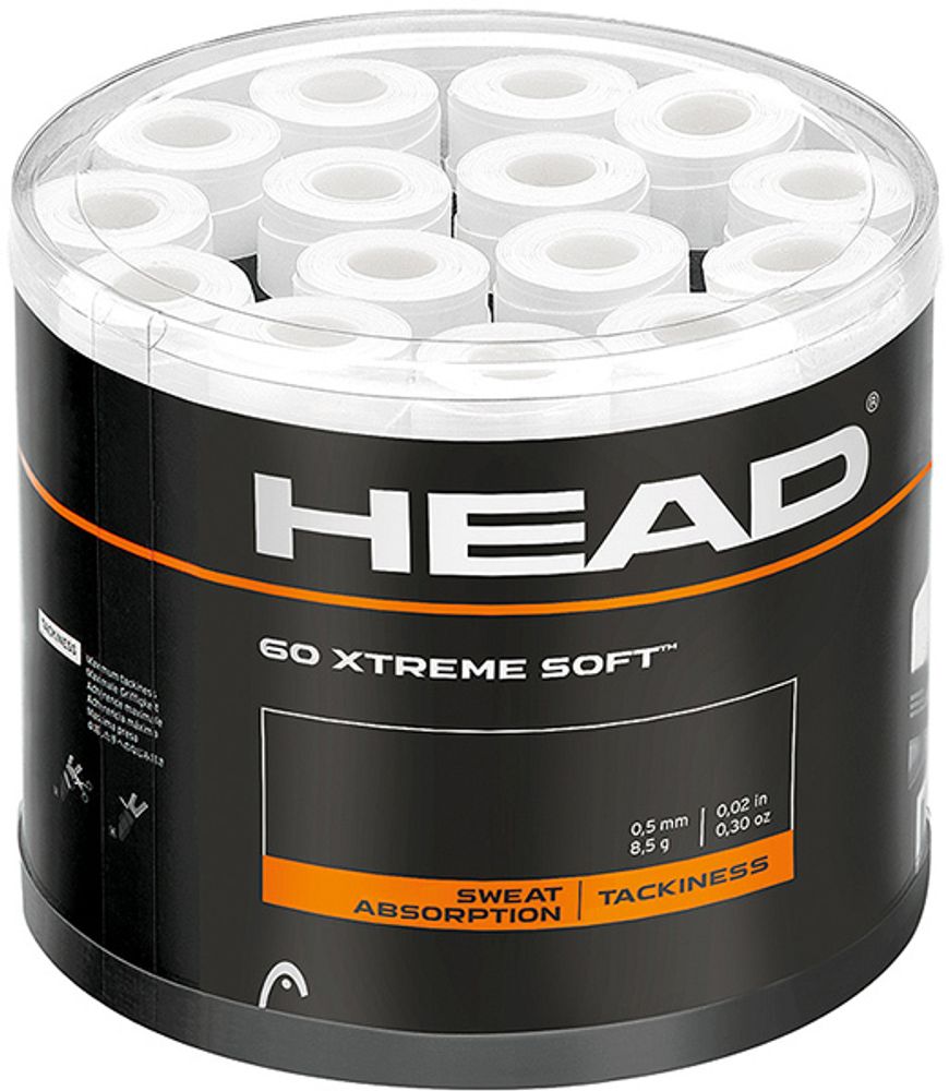 Теннисные намотки Head Xtremesoft 60P - белый