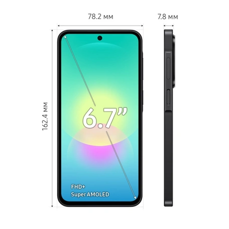 Смартфон Samsung Galaxy A27 5G 6/128GB Black