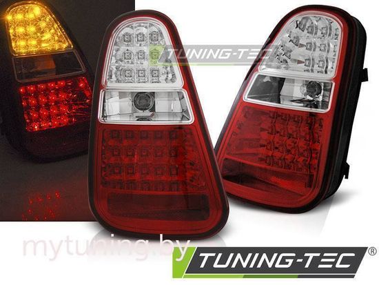 Задние фонари для Mini Cooper R50 / R52 / R53 (04-06) LED красные светлые