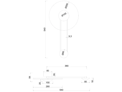 Декоративная подсветка ARTE LAMP BISCOTTO A2640AP-1GO, 1хLED
