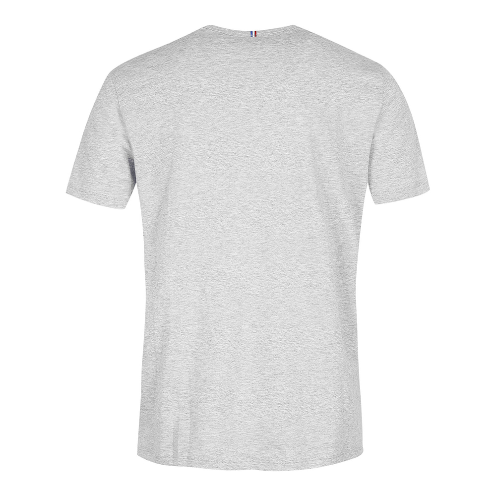 Мужское теннисное поло Le Coq Sportif Essential N°3 T-Shirt Men - Grey
