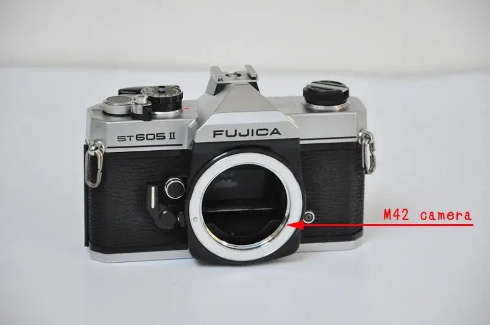 Переходное кольцо Nikon F на M42