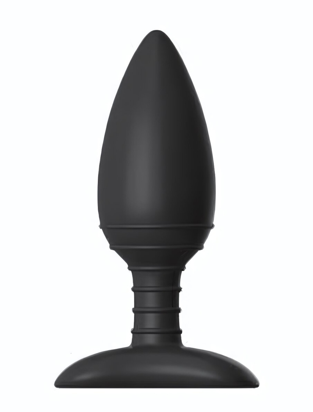 Чёрная вибровтулка NEXUS ACE MEDIUM с дистанционным управлением - 12 см. (Цвет: черный)
