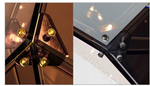 Pendant design lamp  Maxhedron Vertical by Bec Brittain (Amber)