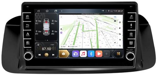 Магнитола для Honda Accord 2008-2012 - Kuberg SF-9228-3 (с усилителем, BSJ, рамка матовая, кнопки и крутилки), Android 12, Быстрая, CarPlay, 4G SIM-слот