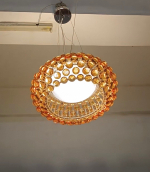 Pendant design lamp CABOCHE media by Foscarini (Amber)