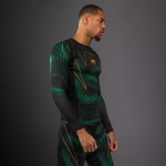 Рашгард Venum Matupa LS Black/Green/Gold