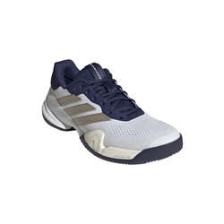 Мужские теннисные кроссовки Adidas Barricade 14 M Clay - cloud white/cyber metallic/dark blue