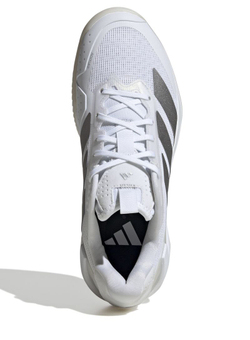 Женские теннисные кроссовки Adidas Adizero Ubersonic 5 W Clay - cloud white/silver metallic/cloud white