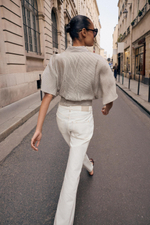 РУБАШКА С КОРОТКИМИ РУКАВАМИ И УЗЛОМ — ZARA