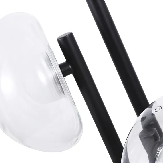Интерьерная настольная лампа Bosque BOSQUE LG3 BLACK/TRANSPARENT Crystal Lux