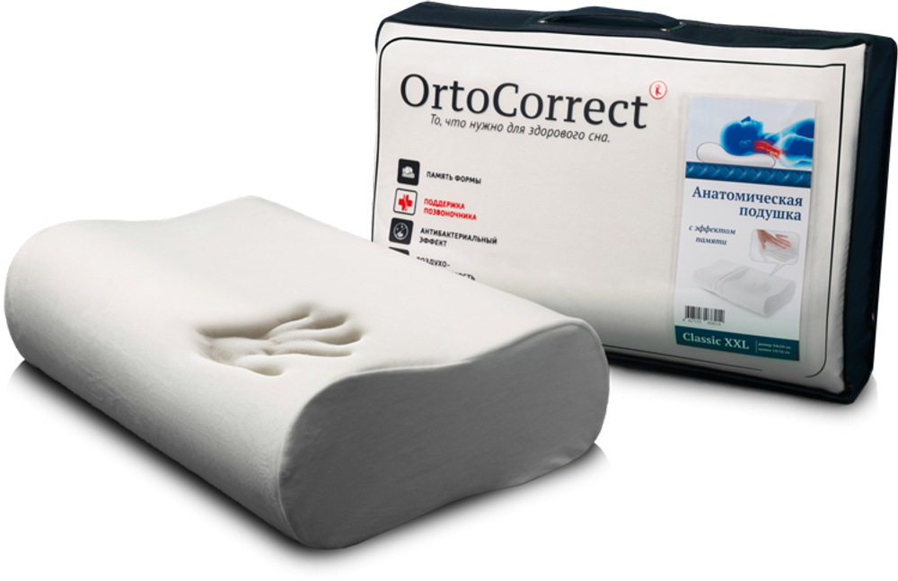 Ортопедическая подушка OrtoCorrect серии Classic XXL