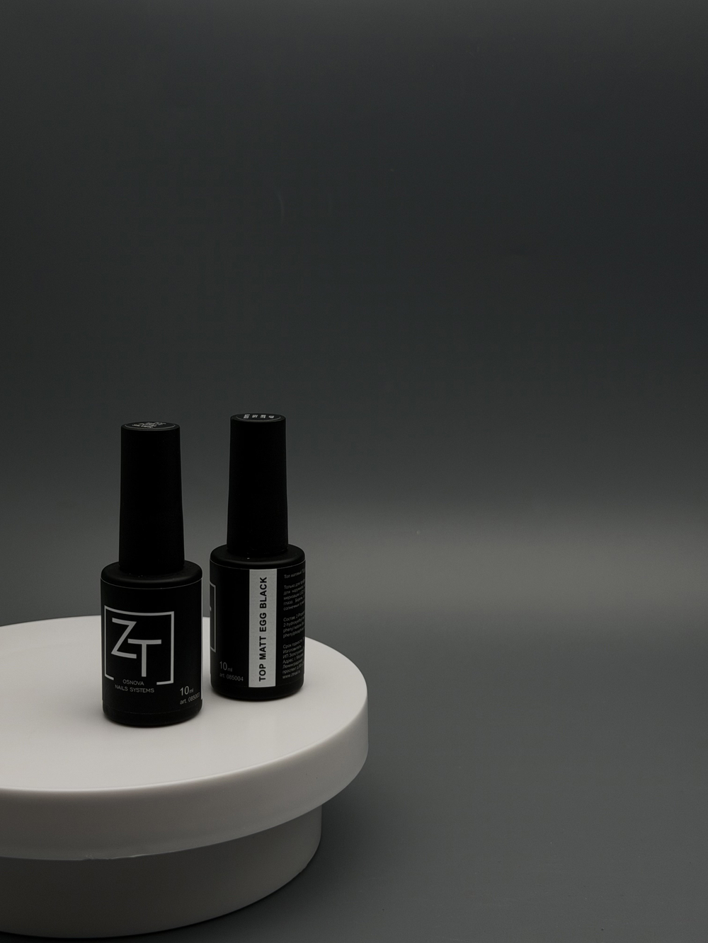 TZ Топ матовый "Egg black" 10 мл.
