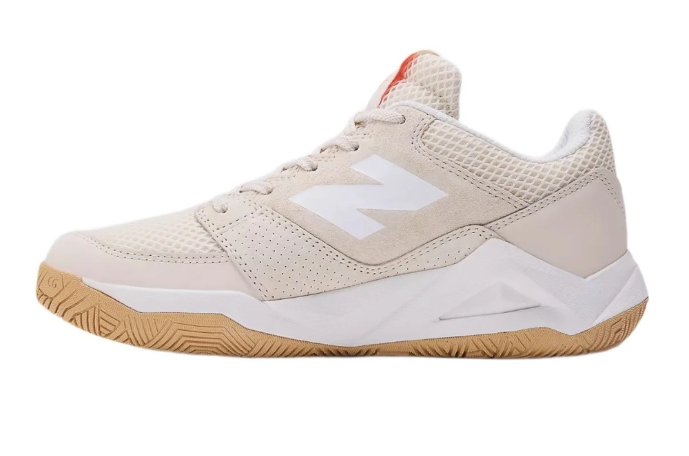 Женские теннисные кроссовки New Balance Coco Delray - bisque/urgent red