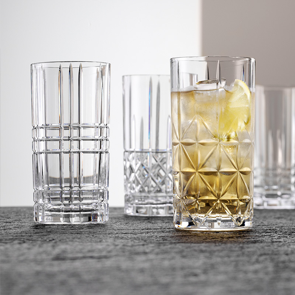 Набор из 4-х высоких стаканов Highland Longdrink Nachtmann