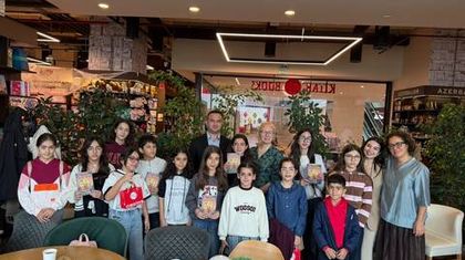 İsveç Səfirliyinin dəstəyi ilə “Əli və Nino” uşaq kitab klubunda “Mio, mənim Miom” əsəri müzakirə olunub