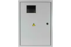 Щит учетно-распределительный KRZMI ЩУ-3Н-12 480*350*160 IP54 с замком + окно металлический 11695