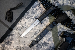 Тактический нож Vector Elmax (Cryo) StoneWash Black