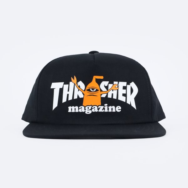 Кепка Thrasher x Toy Machine Sect Snapback (black) артикул: - купить в магазине Дайс