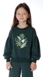 Свитшот трикотажный для девочки 7-9 лет Fleur de Vie