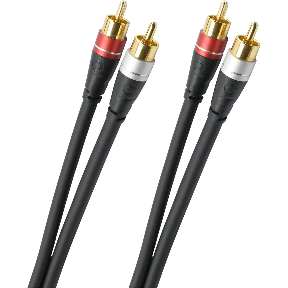 Кабель межблочный аудио Oehlbach EXCELLENCE Select Audio Link, Audio cable Cinch 0.5 m bw (D1C33140)