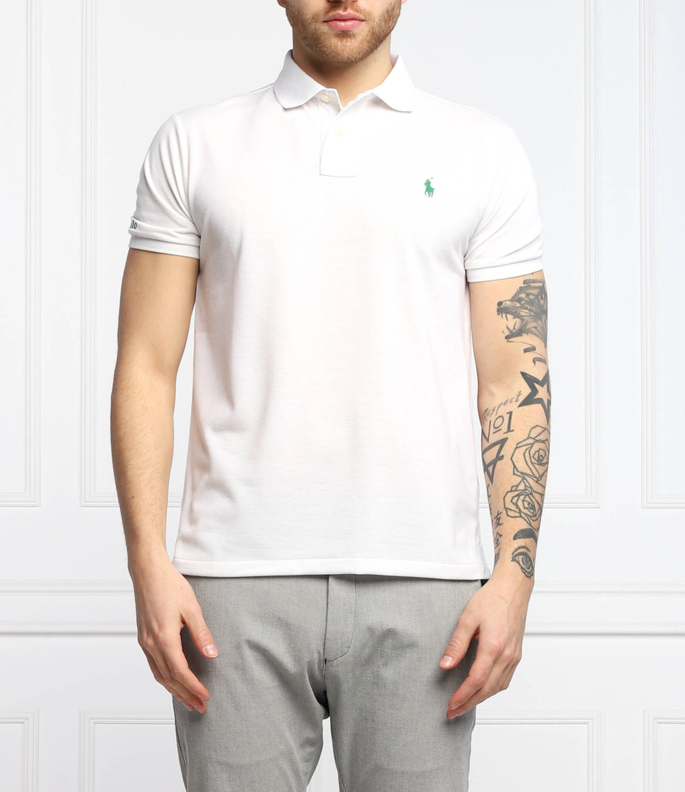 поло POLO RALPH LAUREN - белый(710804077)