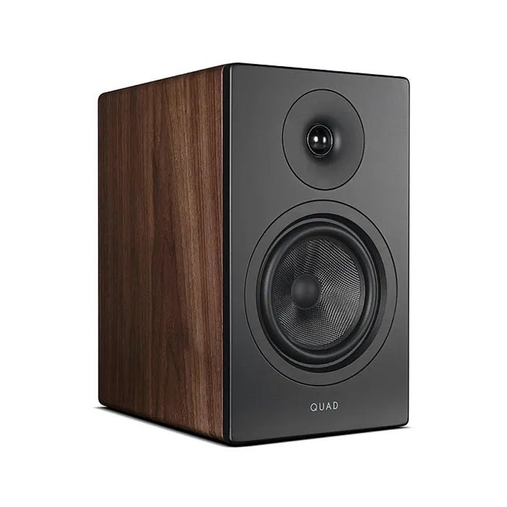 Полочная акустика Quad Elegan 1 Walnut/Matt Black