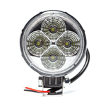 AE12R-4LED-PC Фара светодиодная дополнительная, круглая 85*95*50, рассеянный свет, 4 диода, крепление по центру, 12 Вт, 10-30 В