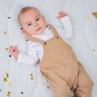Комбинезон на лямках "Песок" 0+