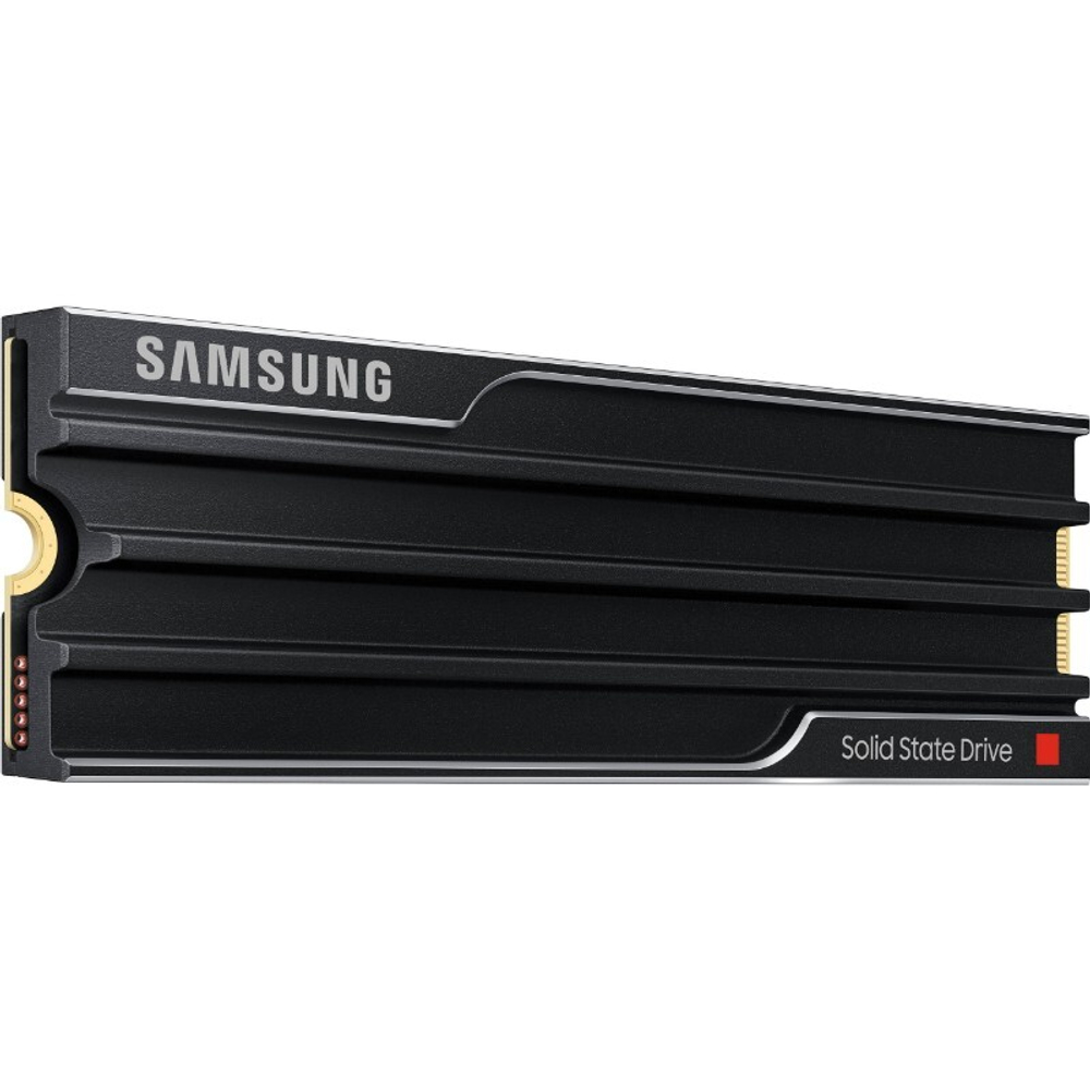 Твердотельный накопитель SSD 1TB Samsung 9100 PRO, M.2, PCI-E 5.0 x4, TLC 3D NAND (R14800/W13400MB/s) с радиатором 600TBW