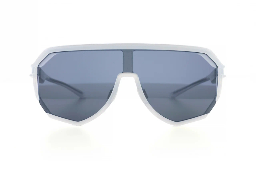 Спортивные очки HILX Newblood Shiny Crystal Grey / Black Mirror Lens