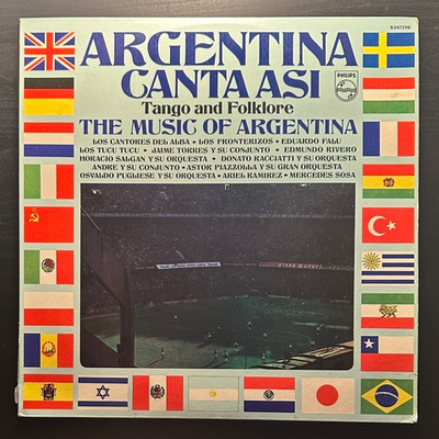 Сборник Argentina Canta Asi - Tango And Folklore The Music Of Argentina 2LP (Аргентина 1977г.)