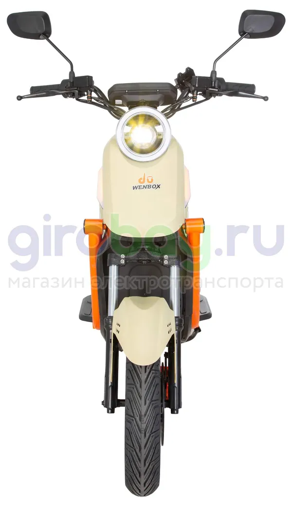 Электроскутер WENBOX U2 1500W (60V/30Ah) - Бежевый фото №12