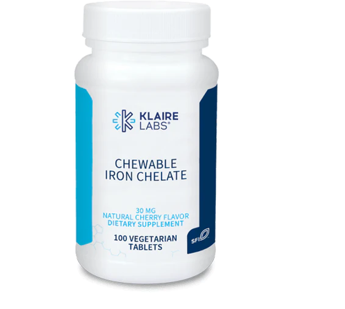 Klaire Labs Iron Chelate 100 vegcaps