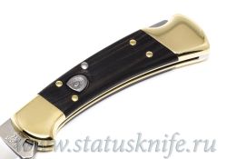 Нож BUCK 0112BRSA 112 RANGER DYMONDWOOD/BRASS AUTO KNIFEфотография - 3
