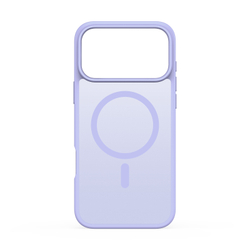 Матовый противоударный чехол светло-фиолетового цвета с MagSafe для iPhone 17 Pro Max, серия Yind Series от Dux Ducis