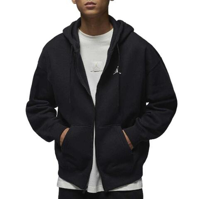 IB7232-010 Jordan Brooklyn Fleece Black Sail White