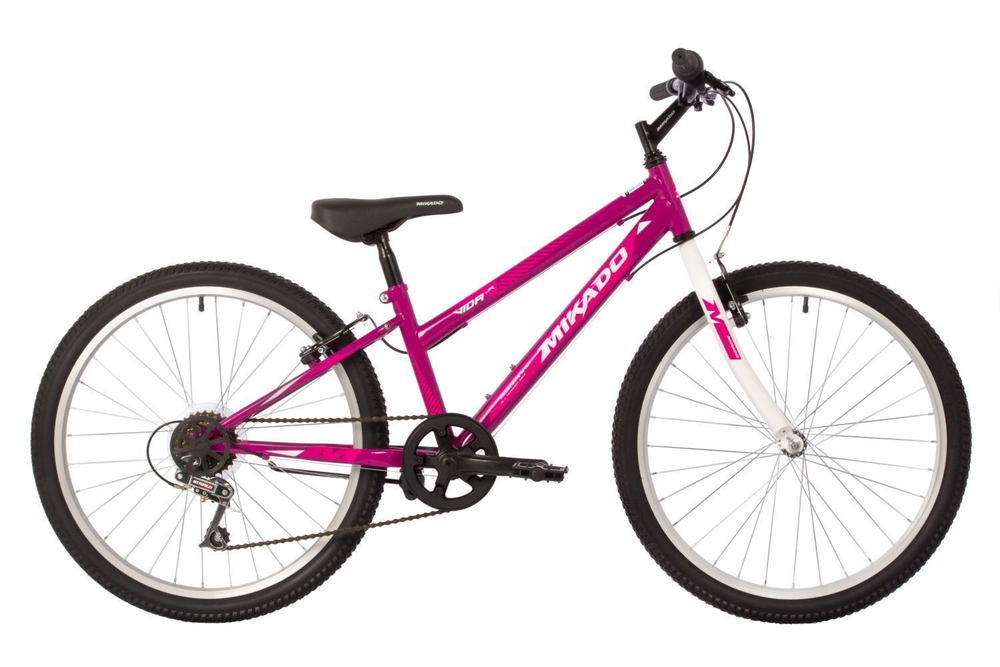 Велосипед MIKADO 24" VIDAJR розовый, сталь, размер 12"
