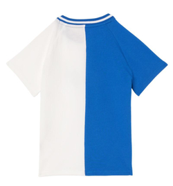 Футболка для мальчика теннисная Lacoste Kids Sport x Daniil Medvedev Jersey T-Shirt - небесный