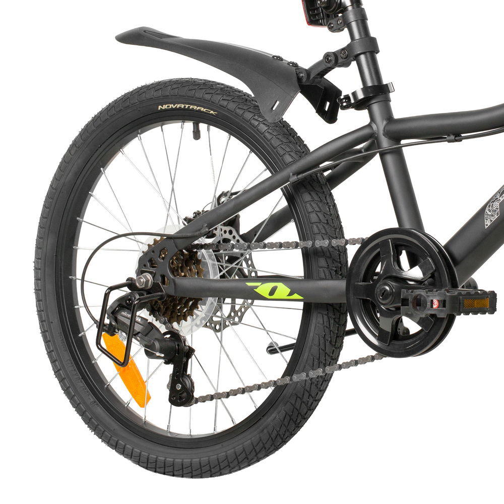 Велосипед 20" FOXX DIFFER 6ск., чёрный