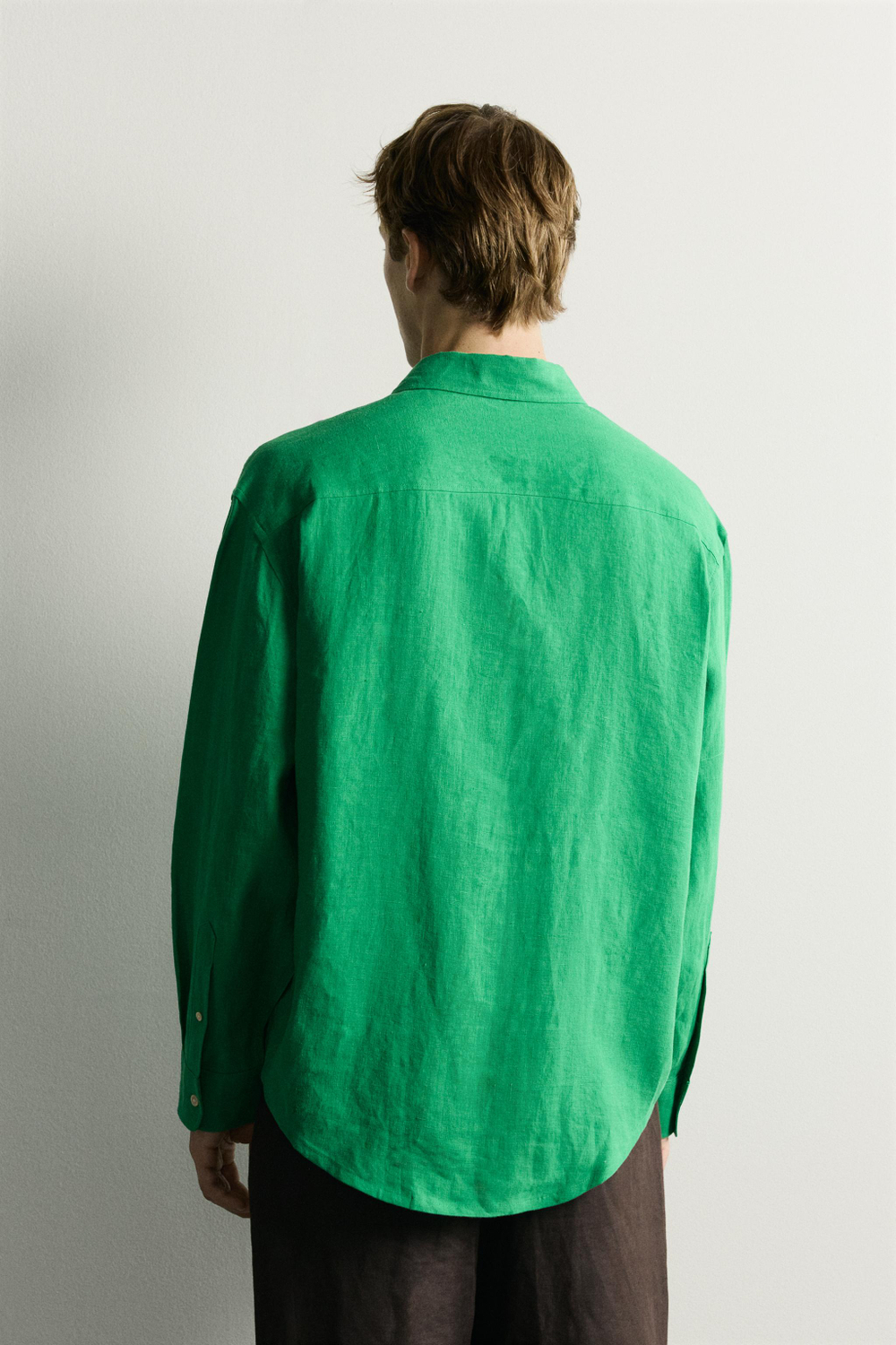 РУБАШКА RELAXED FIT ИЗ 100% ЛЬНА — ZARA · 2634/374